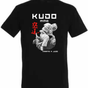 Küzdő figura hátmintás póló (Kudo)